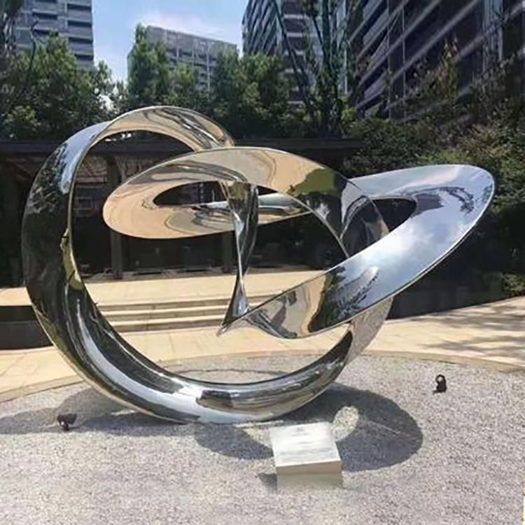 公园景观不锈钢雕塑 不飘带造型雕塑 大型户外园林工程定制 (2) 公园景观不锈钢雕塑 不飘带造型雕塑 大型户外园林工程定制 (2)