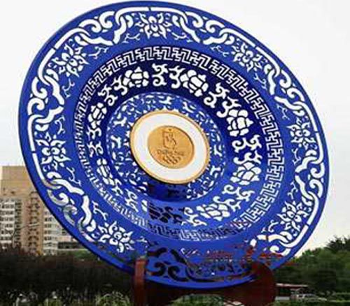 不锈钢雕塑现代城市中的标志性雕塑建筑