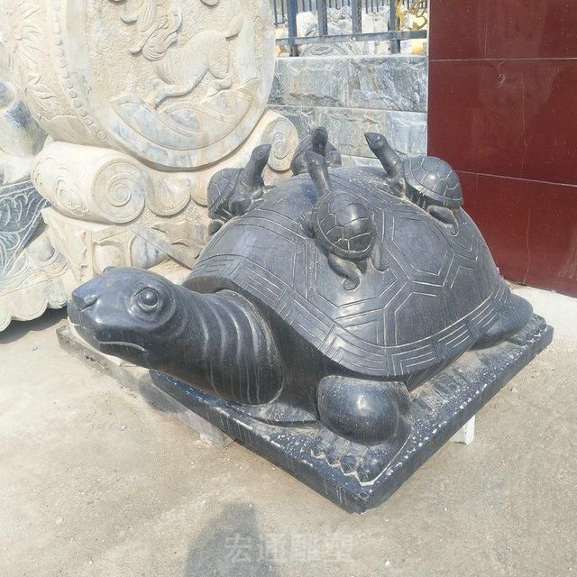 寺庙乌龟景观石雕