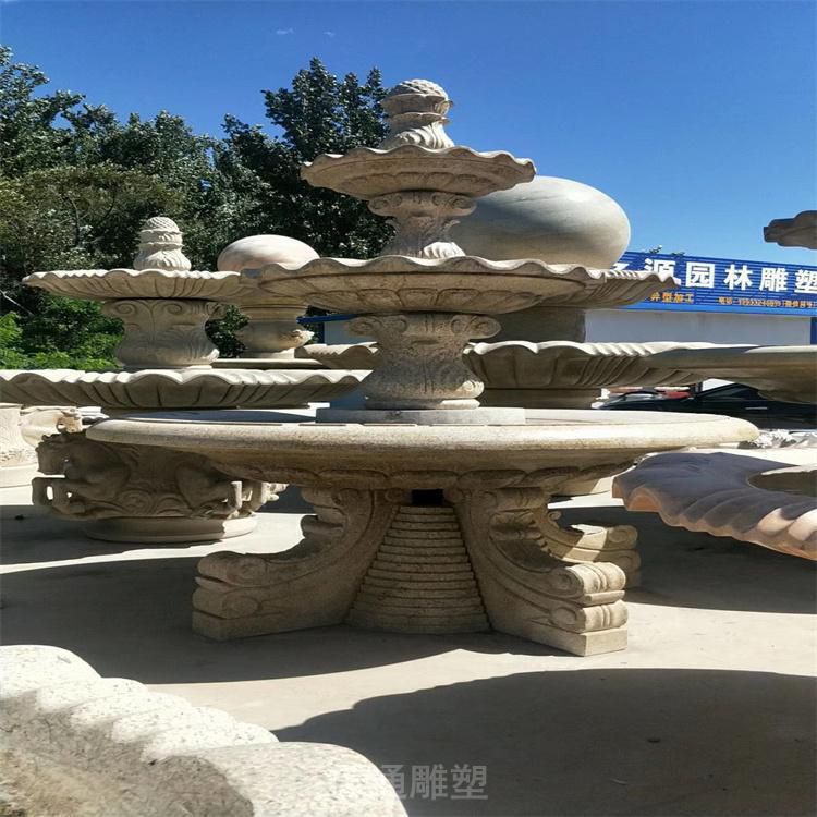 喷泉景观石雕