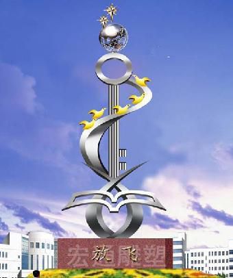 不锈钢放飞景观雕塑