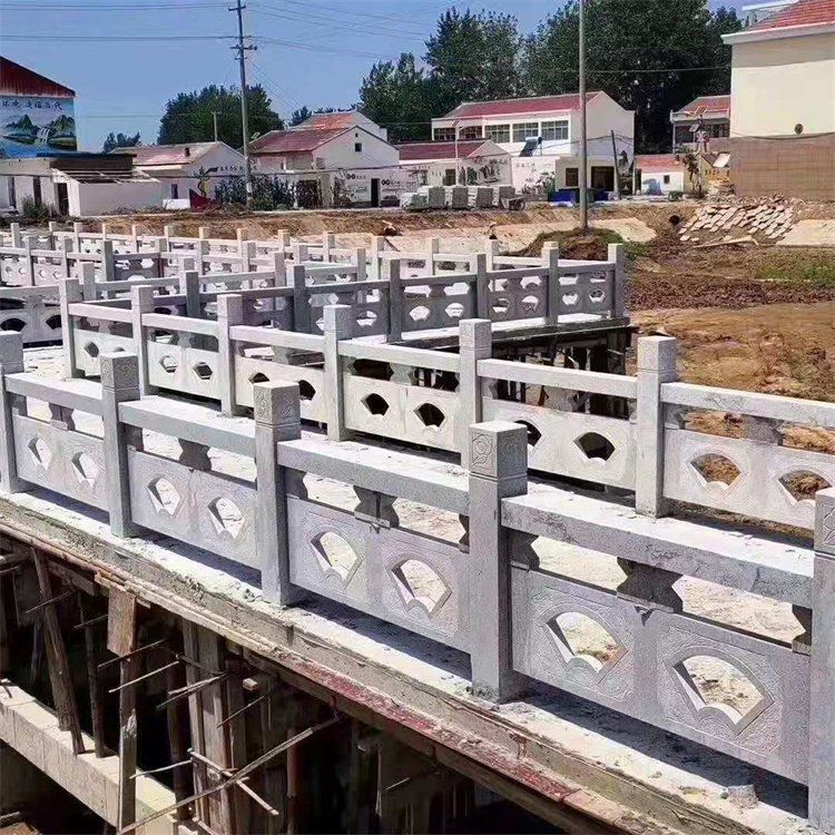 公园大理石栏板雕塑