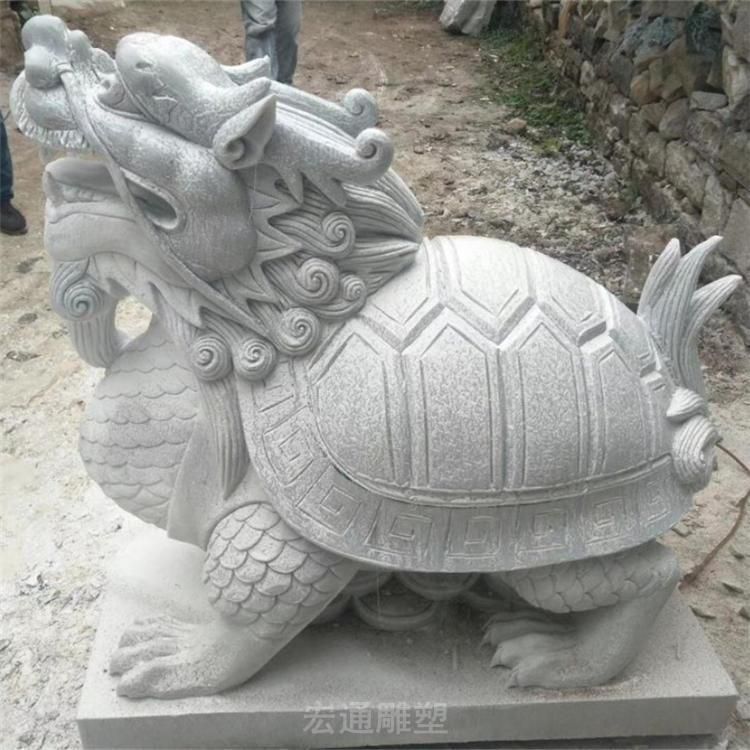 仿古龙龟石雕