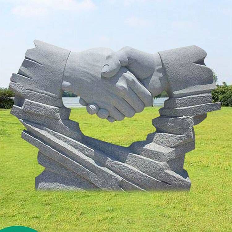 大理石诚信雕塑