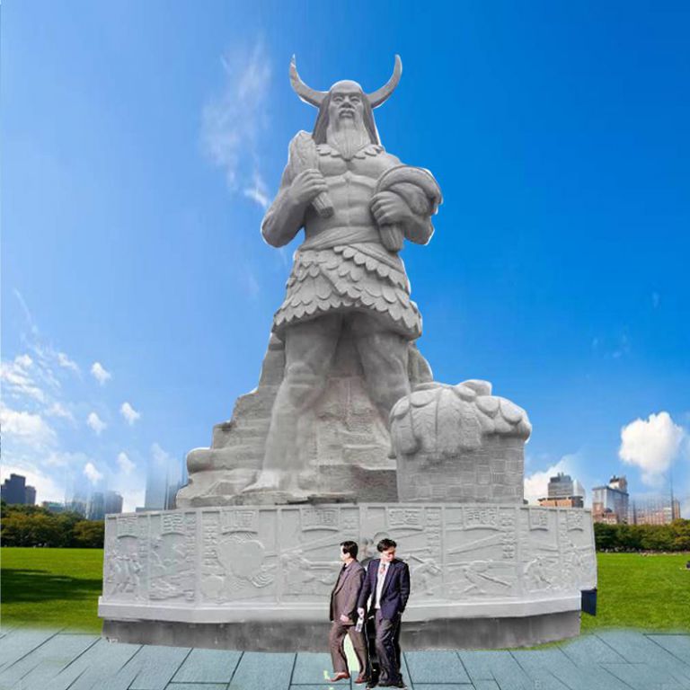 华夏伏羲石雕