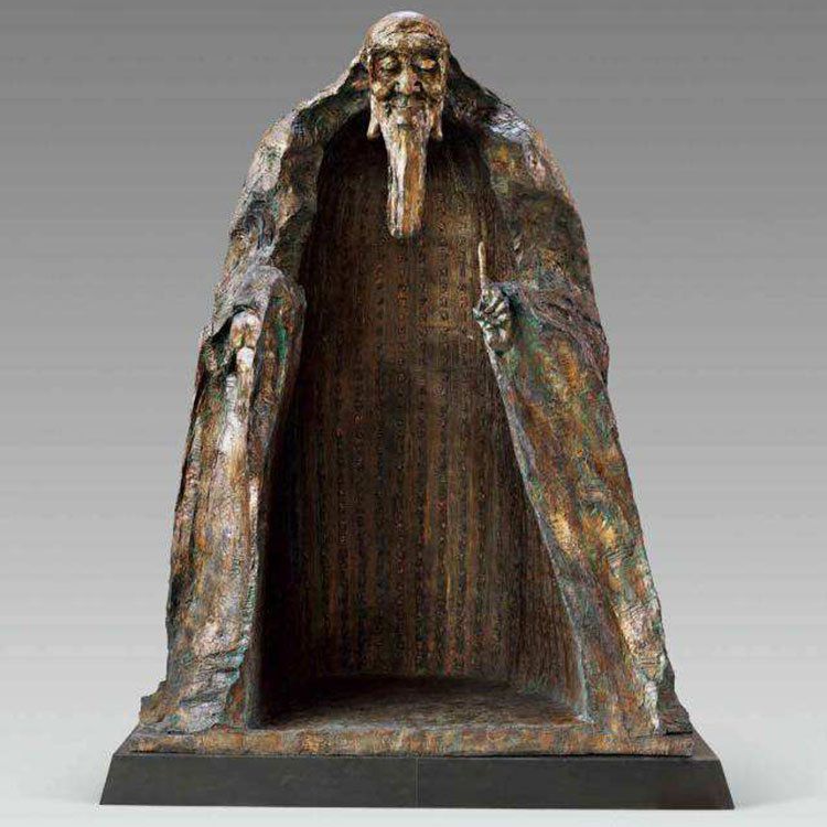 道教老子别墅景观铜雕