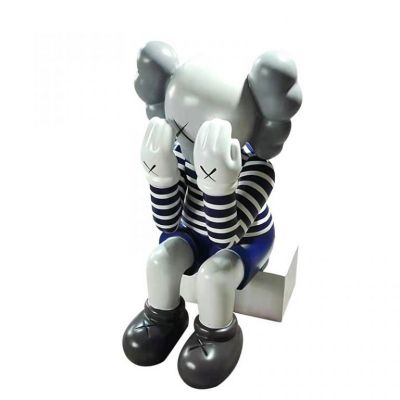 暴力熊不锈钢镜面雕塑