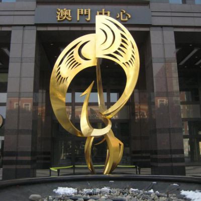不锈钢风筝景观户外雕塑