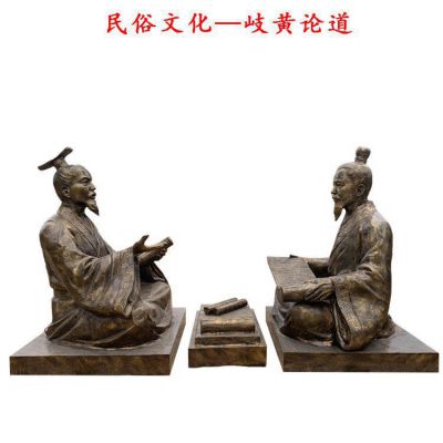中医药校园人物铜雕