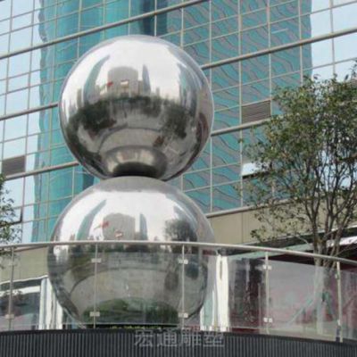 镜面气球景观不锈钢雕塑