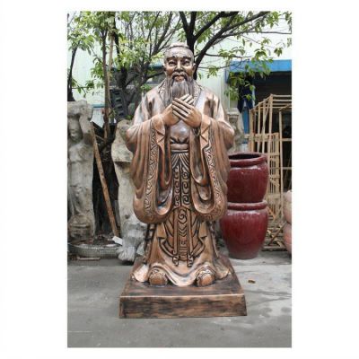 教育家孔子人物景观铜雕