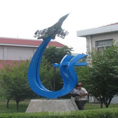 抽象凤凰商场不锈钢雕塑