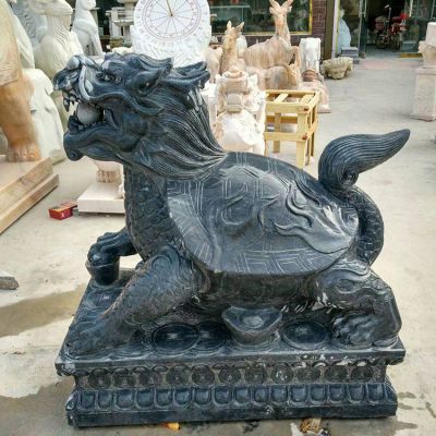 青铜龙龟标志景观铜雕