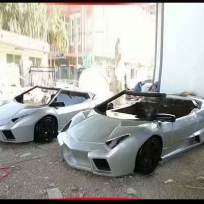 车模标志街边不锈钢雕塑