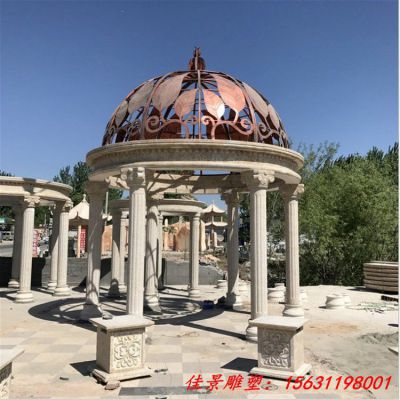   欧式大型石凉亭加工厂  
