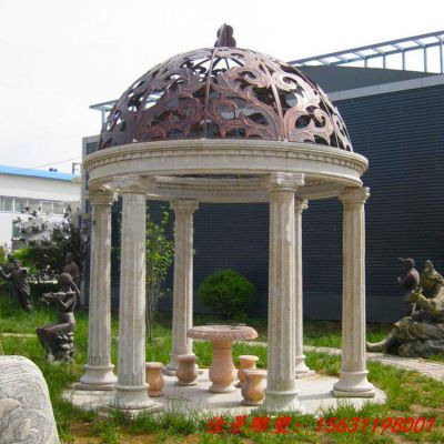  庭院石亭子 欧式凉亭