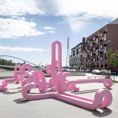 异形不锈钢坐凳 雕塑厂家